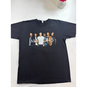 Maroon 5 2016 North American Tour Size Large American Apparel Black